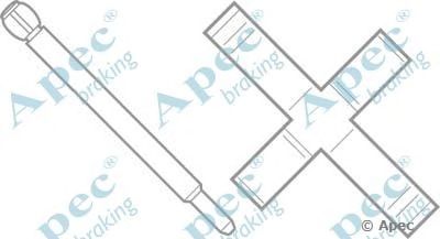 APEC BRAKING kit518 -  Комплектующие, тормозные колодки